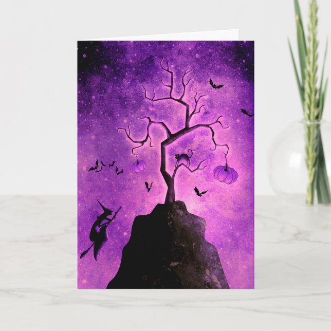 Cartão Spooky Halloween (Frente)