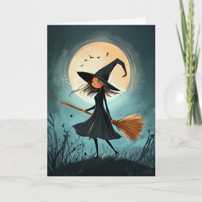 Cartão Spooky Halloween (Frente)