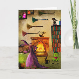 Cartão Spooky Halloween