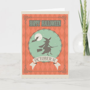 Cartão Spooky Halloween