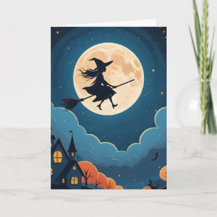 Cartão Spooky Halloween