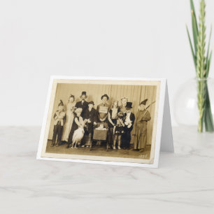 Cartão Spooky Halloween (ou) Casamento