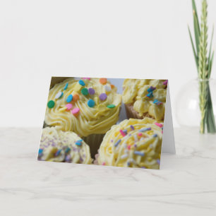 Cartão Spring Cupcake Card