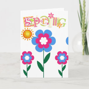 Cartão Spring Greeting Card