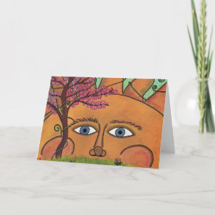 Cartão Spring Sun-Greeting Card