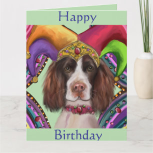 CARTÃO SPRINGER SPANIEL INGLÊS