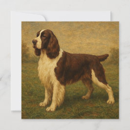 Cartão Springer Spaniel Inglês