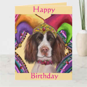 CARTÃO SPRINGER SPANIEL INGLÊS