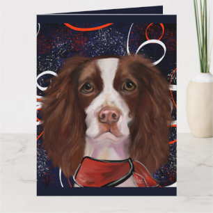CARTÃO SPRINGER SPANIEL INGLÊS