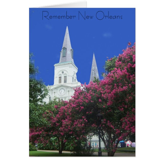 Cartão Sprintime em Nova Orleans (Frente)