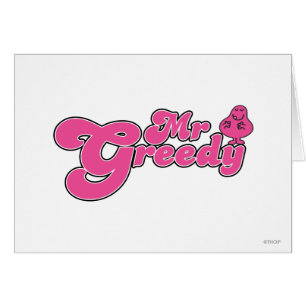 Cartão Sr. Ávido Standing Em torno