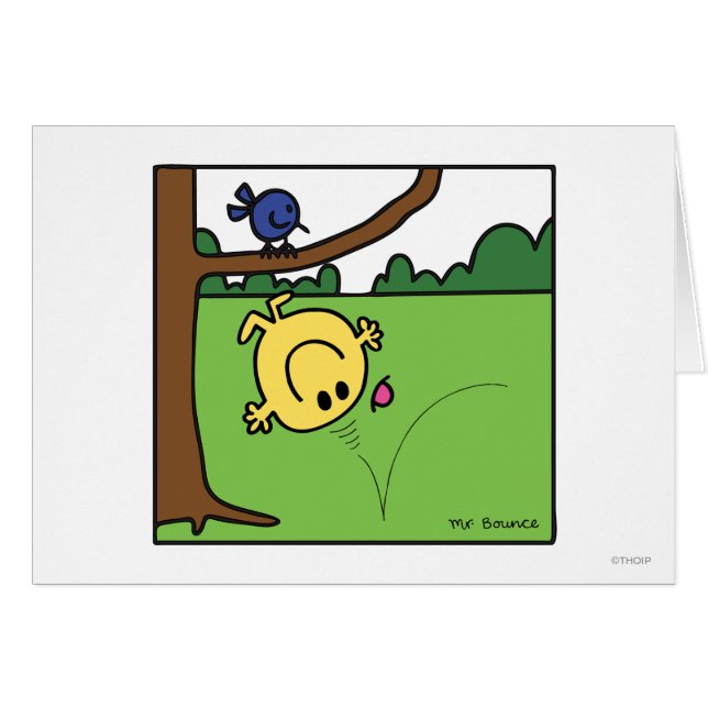 Cartão Sr. Bunt No Parque (Frente Horizontal)