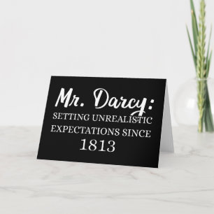 Cartão Sr. Darcy: Expectativas Irrealistas Desde 1813 II