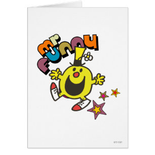 Cartão Sr. Funny   Estrelas brilhantes