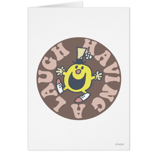 Cartão Sr. Funny Rindo (Frente)