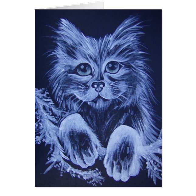 Cartão Sr. Gatinho (Frente)