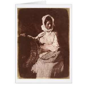 Cartão Sra. Salão, New Haven, c.1843-47 (impressão fran