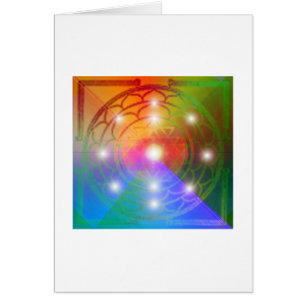 Cartão Sri Chakra Yantra