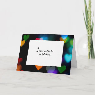 Cartão Srta. Você acende