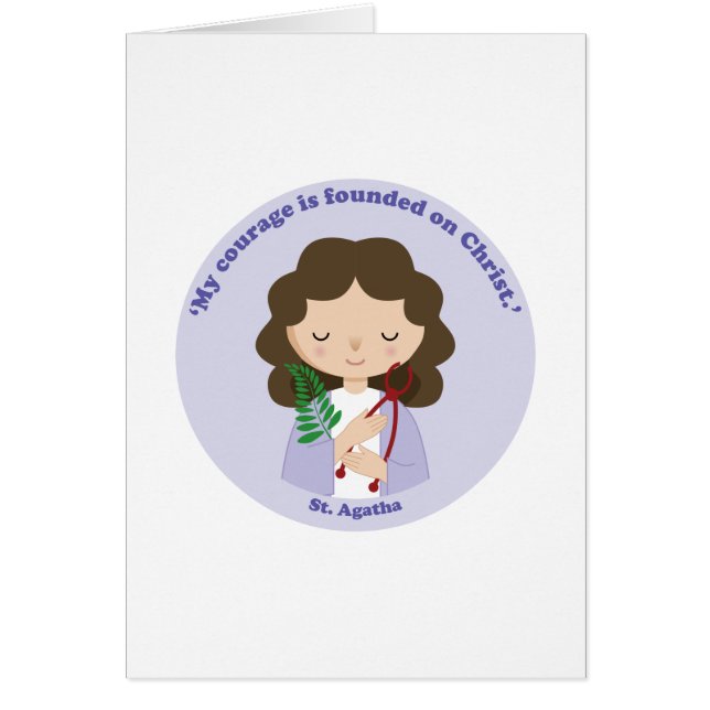 Cartão St. Agatha (Frente)
