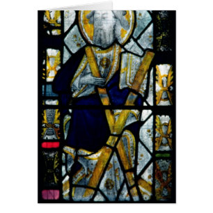 Cartão St Andrew com a cruz de Saltire, britânica