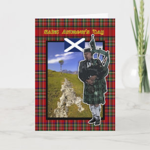 Cartão St. Andrew's Day, Saint Andrew's Day card