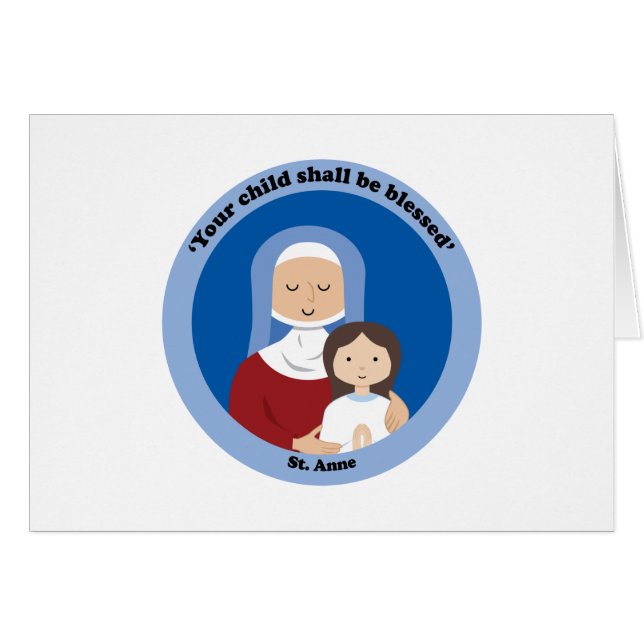 Cartão St Anne (Frente Horizontal)