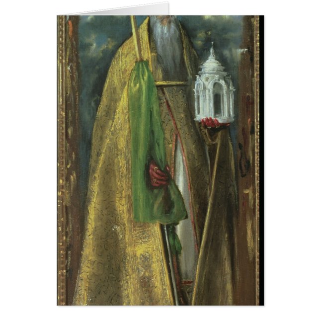 Cartão St Augustine do hipopótamo 1590 (Frente)