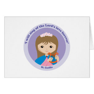 Cartão St Cecilia