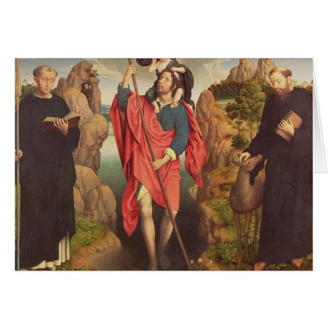 Cartão St Christopher, 1484 (Frente Horizontal)