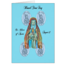 St. Clare do dia de banquete de Assisi