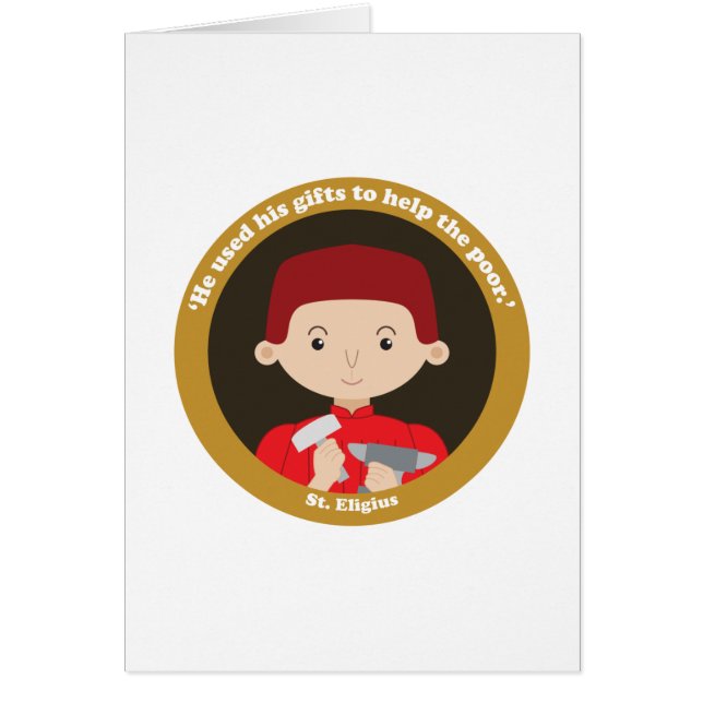 Cartão St. Eligius (Frente)