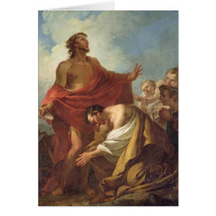 Cartão St John o baptista