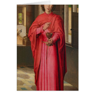 Cartão St John o evangelista