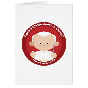 Cartão St John Paul II