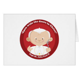 Cartão St John Paul II