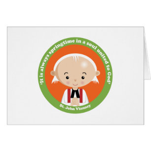 Cartão St John Vianney