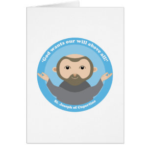 Cartão St Joseph de Cupertino