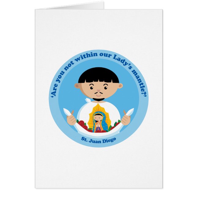 Cartão St. Juan Diego (Frente)