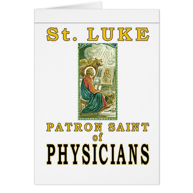 CARTÃO ST LUKE (Frente)