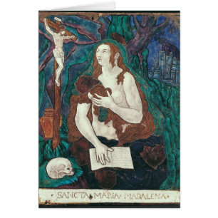 Cartão St Mary Magdalene, oficina de Limousin