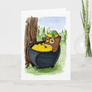 Cartão St. Patrick's Owl