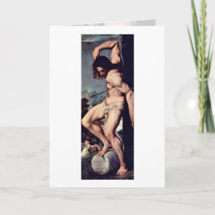 Cartão St. Sebastian por Titian