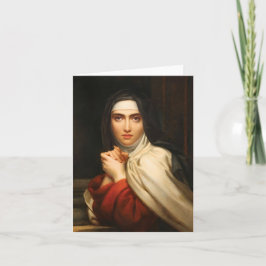 Cartão St. Teresa of Avila Card 