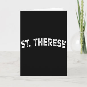 Cartão St. Therese