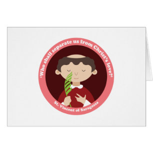 Cartão St. Vincent of Saragossa