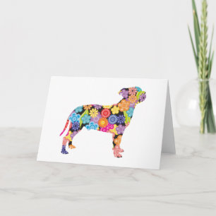Cartão Staffordshire Bull Terrier