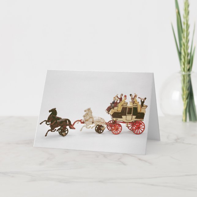 Cartão Stagecoach do brinquedo (Frente)