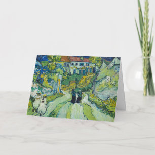 Cartão Stairway at Auvers por van Gogh: Vazio