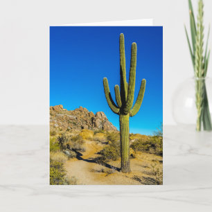 Cartão Standing Cactus